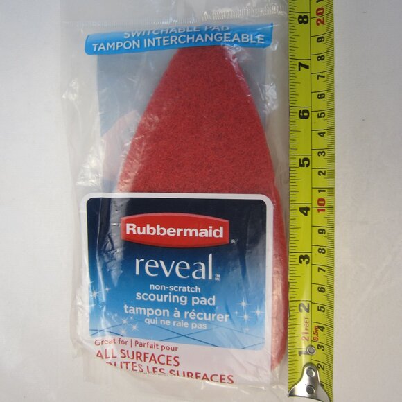 Rubbermaid REVEAL Non-scratch Scouring Pad - All Surfaces- Lot of 2 - Picture 6 of 7